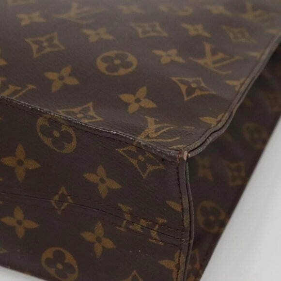 LOUIS VUITTON Monogram Sac Plat Hand Bag M51140 LV Auth 133704 - Picture 10 of 16